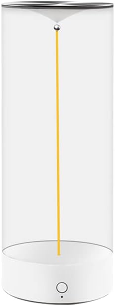 Minimalist Desk Lamp, Cordless Table Lamp, LED Nightstand Light, White