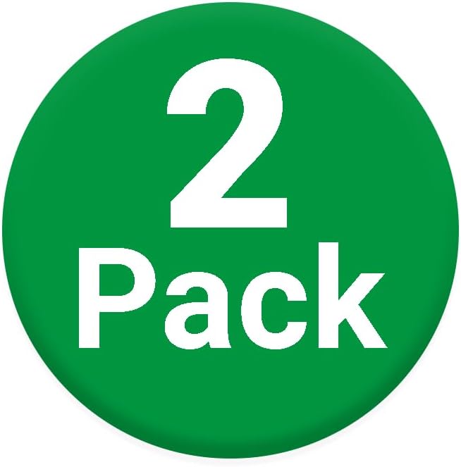Tarifold Magnetic Safety Display Pockets, Letter Size, Green/White, 2 Pack | 2 magnetic safety display pockets, full magnetic backing, wide opening for quick updates, portrait or landscape, green/white