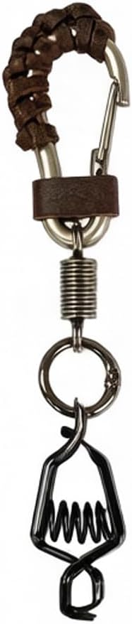Heavy Duty Glove & Hat Clip with Carabiner, All-Metal Spring Clamp Work Glove Holder for Tool Belt, Harness, Backpack