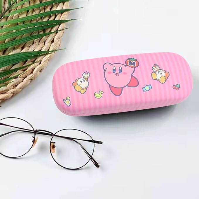 PERFECTSIGHT Hard Shell Eyeglasses Case, Kawaii Protective Glasses Case for Kids, Cute Eyeglass Case for Women Men Girls