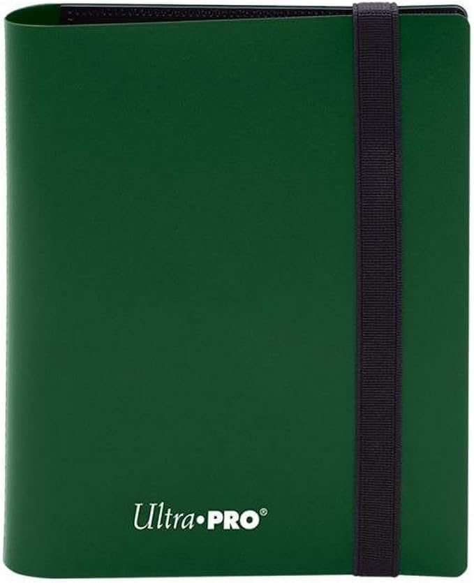 Ultra Pro E-15368 Eclipse 2 Pocket Pro Binder-Forest Green