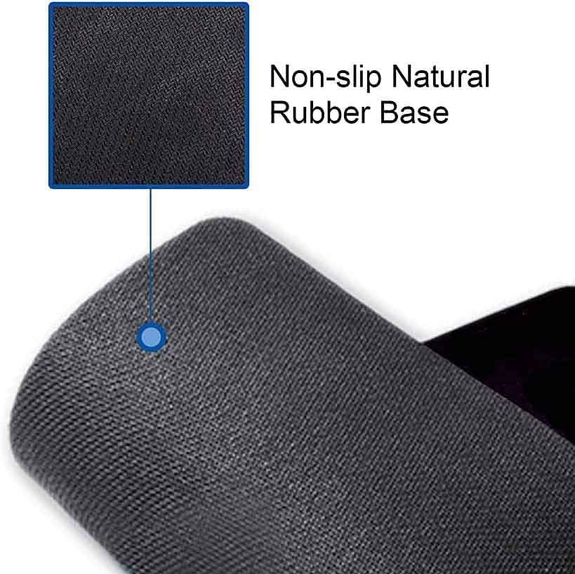 Non-Slip Rubber Mouse Pad, 2026 Calendar Horizontal Version Calendar Black Mouse Mat Mouse Pad Office Gaming Mousemat 9.5 inch x 7.9 inch