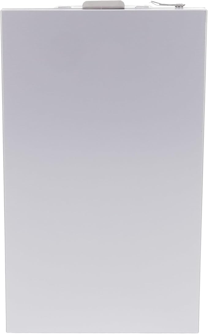 Saunders Recycled Aluminum Memo Size Clipboard with Storage, 6x10 Form Holder, Steel Clip with Self Locking Latch, Heavy Duty Citation Box for Nursing, Police & Truckers, Made in USA