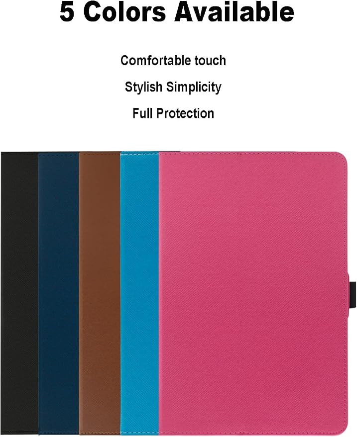 Case for Wacom MovinkPad 11 11.45 inch, Wacom MovinkPad 11 Tablet Case, Folding Stand Protective Cover with Pencil Holder and Wrist Strap, Full Protection. (Red)