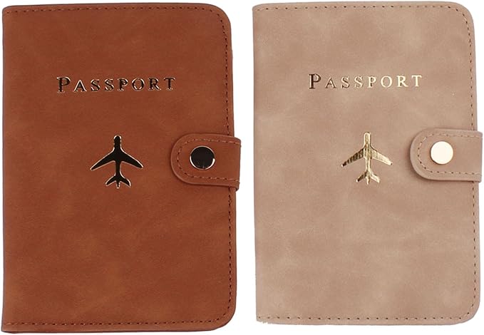 Passport Wallets Travel Holder Set,Honeymoon gift,matching passport holder for Wedding Bridal Shower