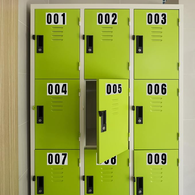 60 Numbers, Reflective Adhesive Mailbox Number Pack, 3", Waterproof Number Stickers for Signs, Door, Cars, Trucks, Home, Business, Address Number
