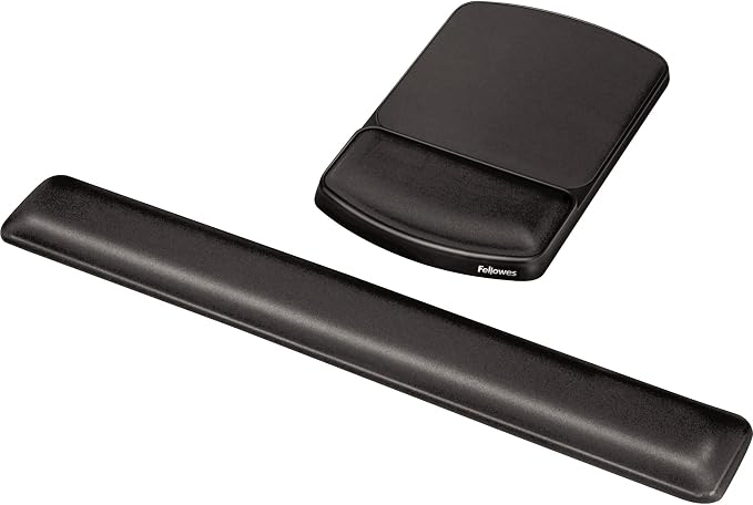 Fellowes Gel Keyboard Wrist Rest - Graphite (91737)