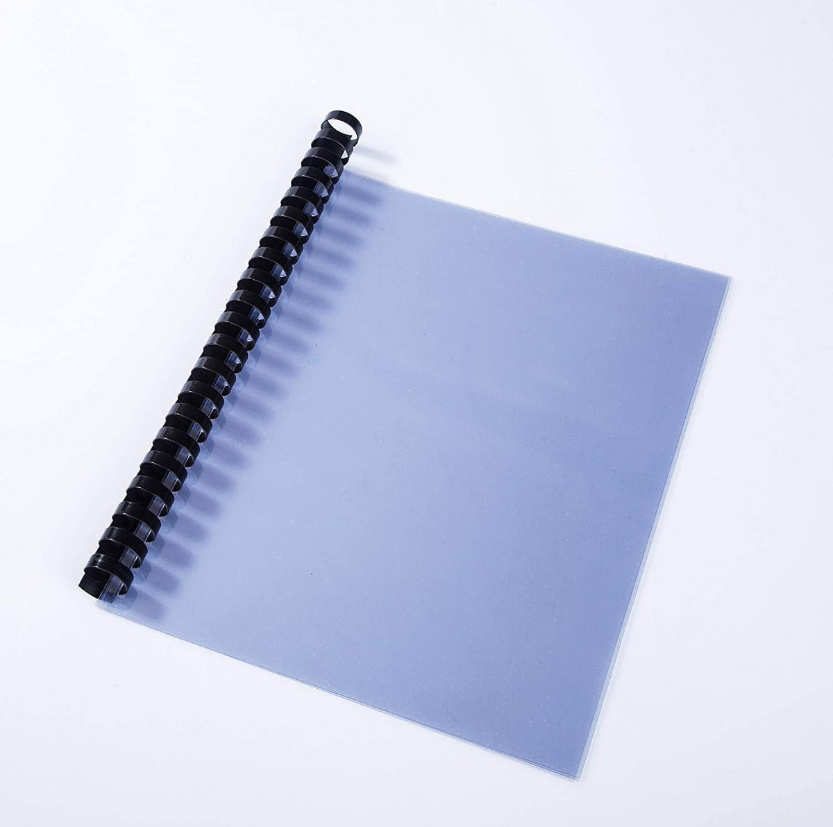 BNC 6 Mil 8-1/2 x 11 Inches, Letter Size PVC Binding Covers - Pack of 100, Clear