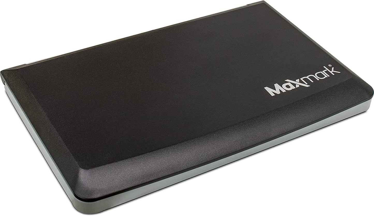 MaxMark Large Premium Olive Green Ink Stamp Pad - 3.5" x 6.25" - Quality Felt Pad