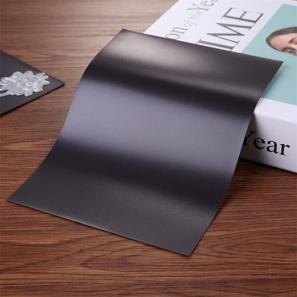 10 Pack Sturdy Clear Plastic Envelope Storage Pockets & 10Pack Rubber Soft Magnet Sheet for Cutting Dies Stencil Crafting Die Cuts Stamps Storage Sets Great for Stamper Crafter Porjects 0.5mm
