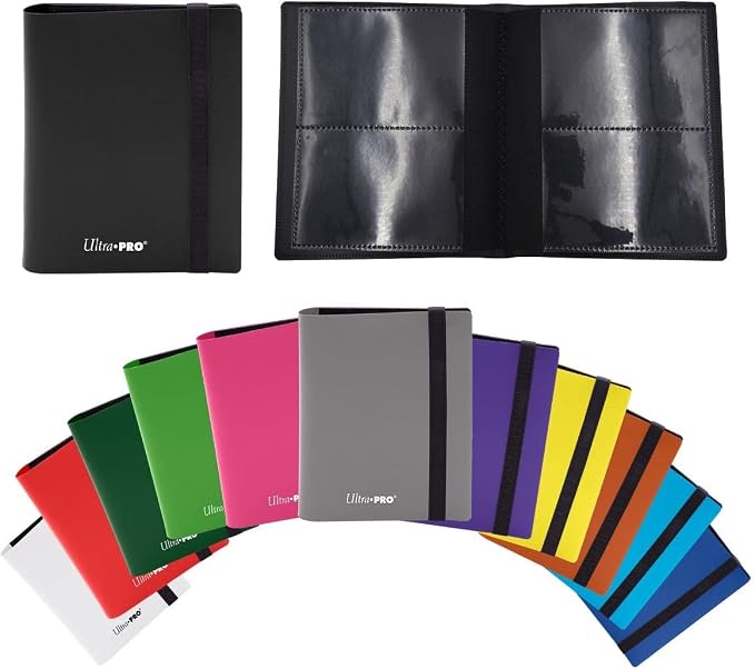 Ultra Pro E-15371 Eclipse 2 Pocket Pro Binder-Lemon Yellow, 80-Card Display Album