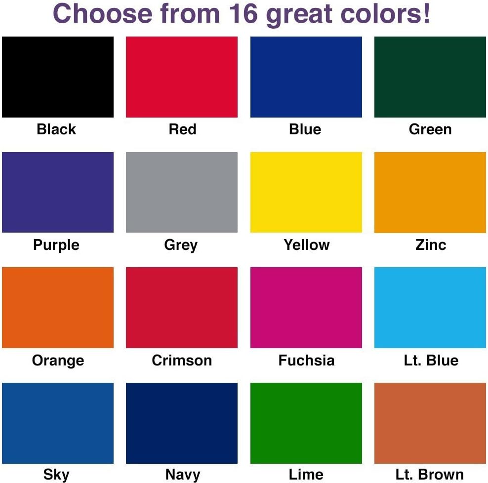 Infusion Self-Inking Custom Rubber Stamp (Personal or Business Use) - Choose from 16 Colors (3/8" x 2")