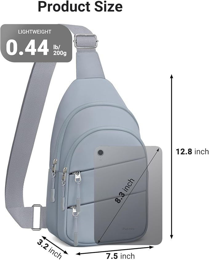 Tuwubi Crossbody Bags for Women, Sling Bag for Men | Small Hiking Backpack Shoulder Bag Lightweight for Outdoors Travel