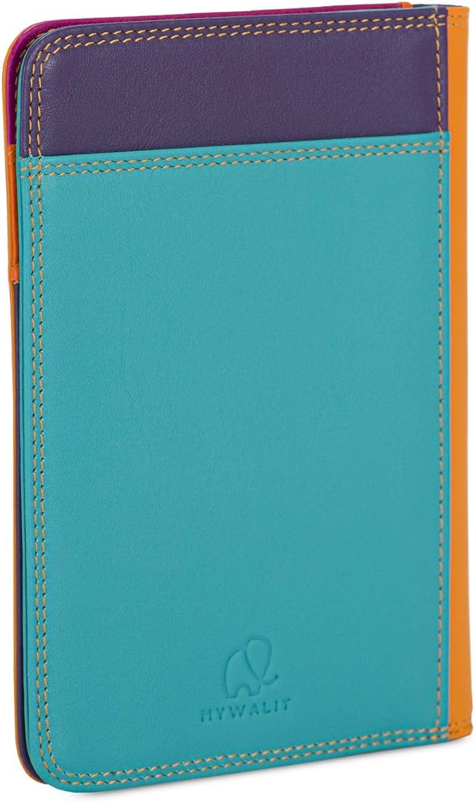 mywalit Leather Travel Passport Cover | Copacabana | 3 Cards, Notes And Transparent Passport Section