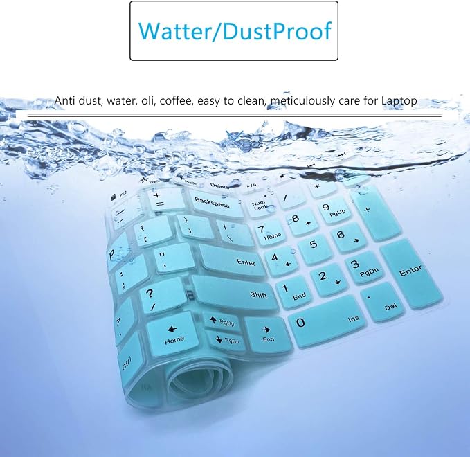 Keyboard Cover for Lenovo Ideapad Flex 5 5i 15.6" 16", IdeaPad Slim 5 5i/Slim 3 3i 15.6" 16", Ideapad Flex 5 5i 15.6" 16", Lenovo Yoga 7 7i 15.6 16, Yoga Slim 7 15.6, Ideapad 3/Ideapad 5 15.6 17.3