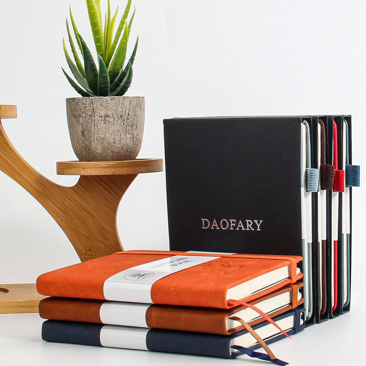 DAOFARY Password Book with Alphabetical Tabs - Small Password Keeper Book (5.6 * 4.3 in) with Inner Pocket, Hardcover Password Keeper Notebook for Log Internet Website Information (Lake Blue)