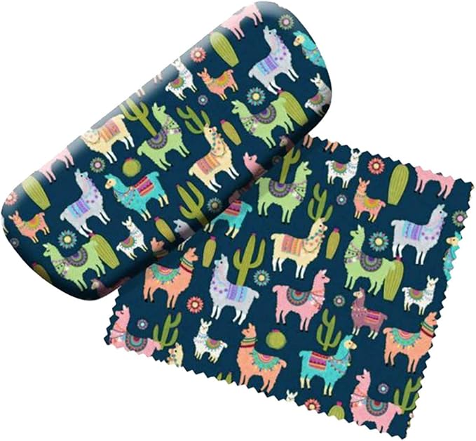 Spoontiques Llamas Eyeglass Case