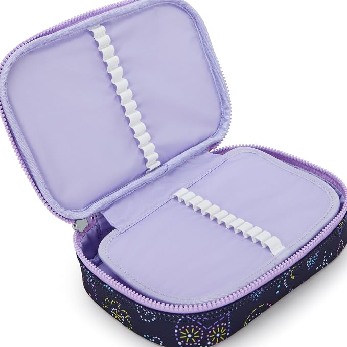 Kipling Women's 100 Pens Printed Case, Organize Accessories, Art Supplies, Makeup, Travel Organizer