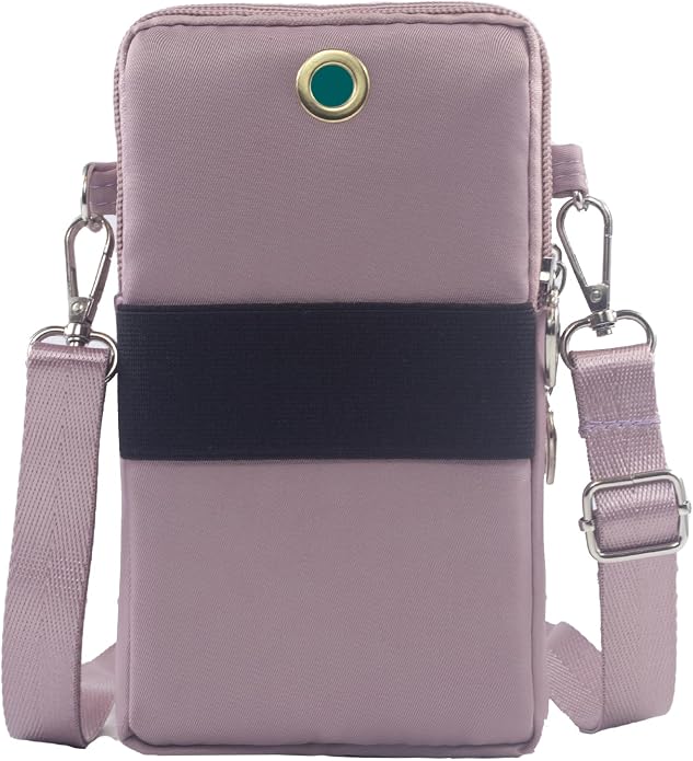 Small Crossbody Bag for Women - Mini Phone Purses with Crossbody Strap and Wallet - Nylon Arm Bag