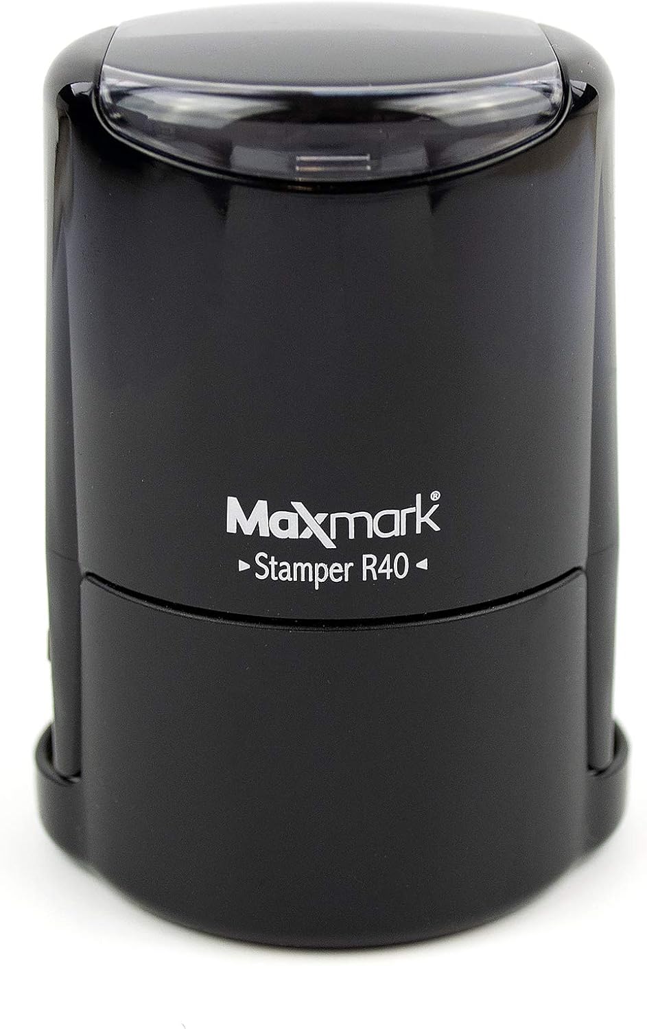 Round Notary Stamp for State of Idaho - Self Inking Stamp - Top Brand Unit with Bottom Locking Cover for Longer Lasting Stamp - 5 Year Warranty