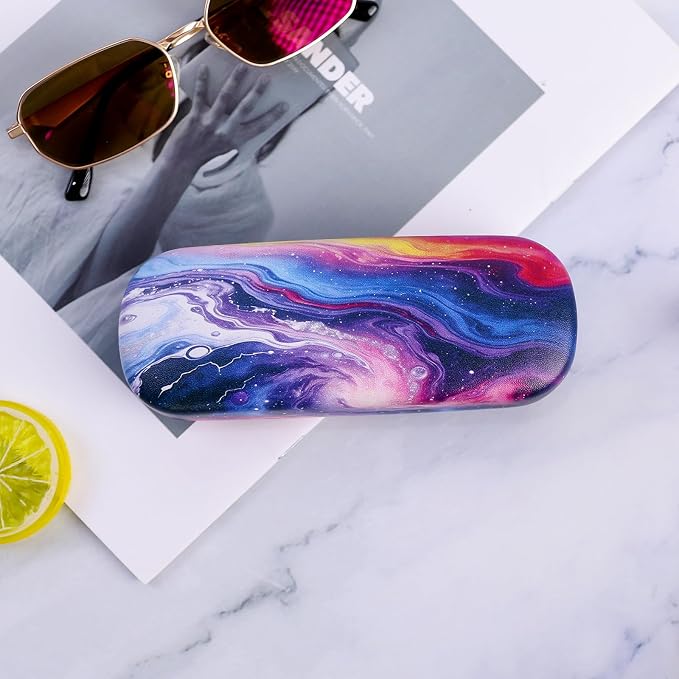 PERFECTSIGHT Hard Shell Eyeglasses Case, Kawaii Protective Glasses Case for Kids, Cute Eyeglass Case for Women Men Girls