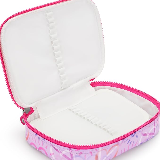 Kipling Women's 100 Pens Printed Case, Organize Accessories, Art Supplies, Makeup, Travel Organizer