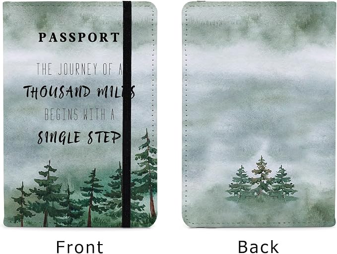 PDE-QUNLIAN Passport Book Holder Passport Wallet for Children Passport Holder for Kid Passport Cover for Boy and Girl Passport Case Passport Books Holder 1 PCS (6x4IN)