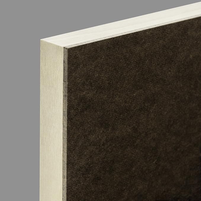 Ampersand Art Supply Hardboard Wood Painting Panel: Museum Series Hardbord, 16" x 20", 3/4 Inch Cradled Profile