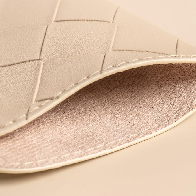 OLETHA Aesthetic Soft Glasses Case, Slip-in Design