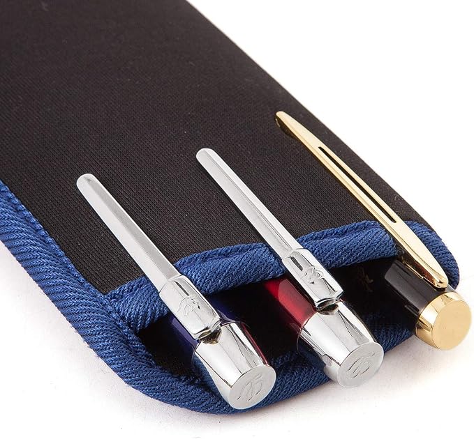 TRIUMPH VISION 3 Pack Reading Glasses Pouch Soft Case Eyeglass Sleeve Slim | Alternative to Bulky Case in bag, Lightweight Lined Padded Protect Optical lens Slip in, Cute Pattern Portable for Daily Use