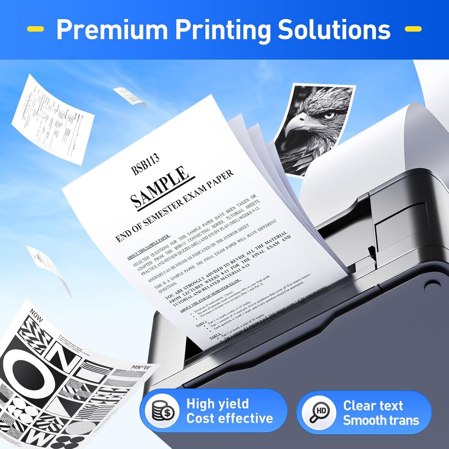 141A W1410A Toner Cartridge Black 2-Pack (with chip) High Yield Replacement for HP 141A W1410A 141X W1410X Toner Cartridges Compatible with HP Laser Jet Pro M110w MFP M139w M140w Series Printer Ink