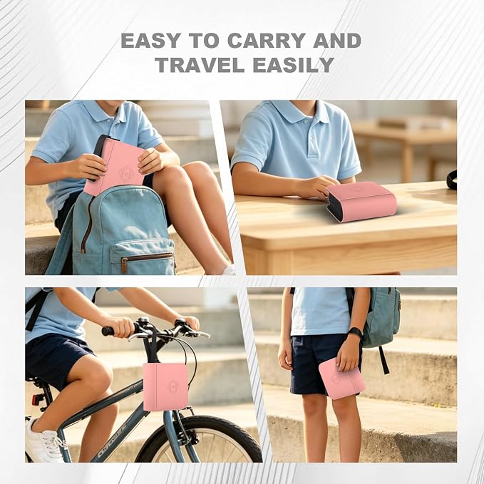 1 Pocket Toploader Binder Holds 40 Cards with 20 Sleeves Collectible Trading Card Album, for 3x4 Toploaders Hard Cases for TCG, MTG, Sports, Baseball, Football, Small Sports Card Book (1Pink)