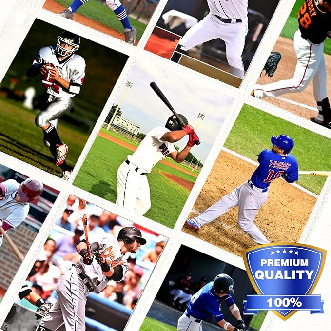 50 Pack 9 Pocket Card Sleeves Binder Sheets, Holds 900 Cards, Trading Card Sleeves for 3 Ring Binder, Protective Pages Sheets for Baseball, Football, Business, Game Cards
