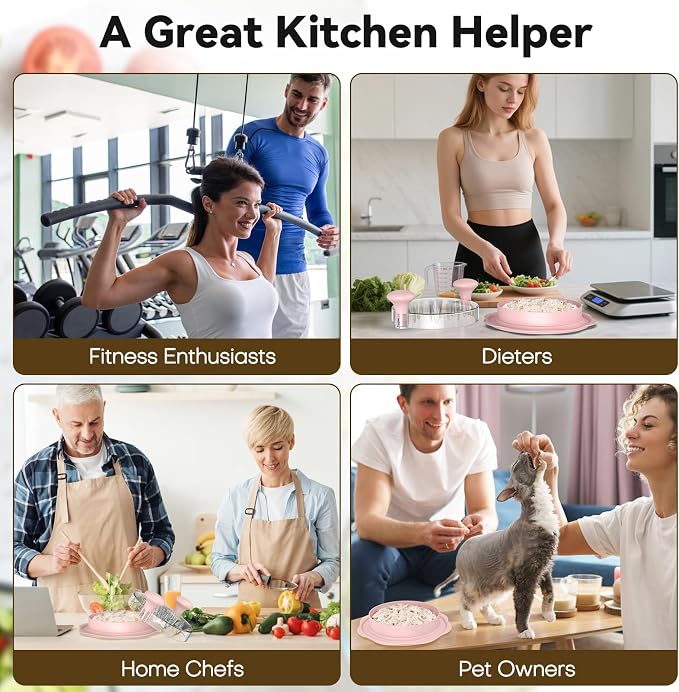 Ukeetap 10" Pro Chicken Shredder Tool Twist Large for Kitchen, Pink | BPA-Free Food-Safe Meat Grinder, Visible Chicken Breast Meat Shredder with Strong Anti-Slip Bottom & Ergonomic Handle