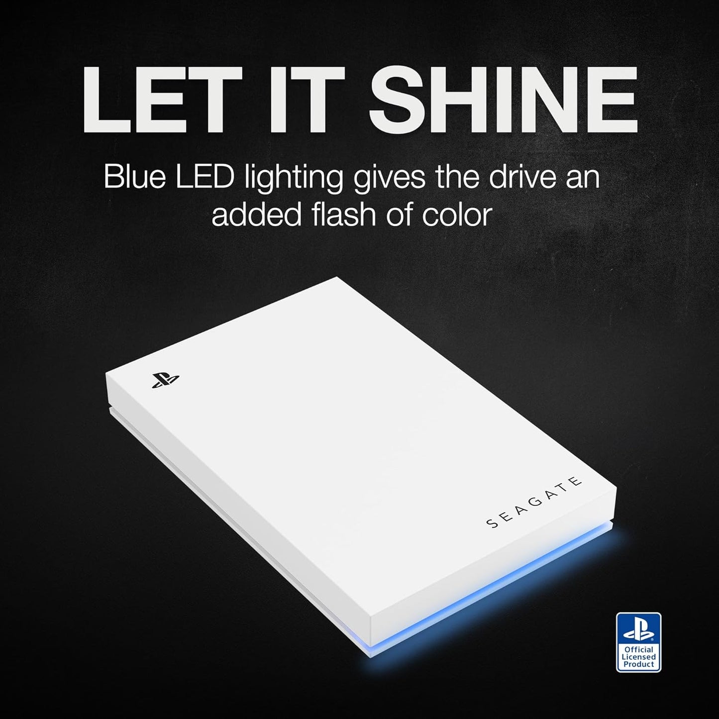 Seagate Game Drive for PlayStation® Consoles 5 TB External Hard Drive - USB 3.2 Gen 1, Officially-License (STLV5000100)