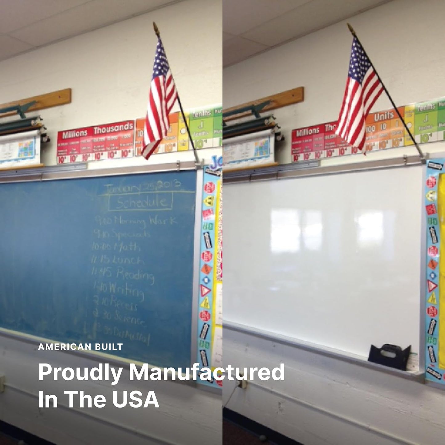 Everase Dry Erase Whiteboard Resurfacing Film Roll (21 ft x 50") – Peel & Stick, Converts Chalkboards & Stained Whiteboards, Durable, Scratch/Stain-Resistant, Eco-Friendly, Refinish in 30 Mins.