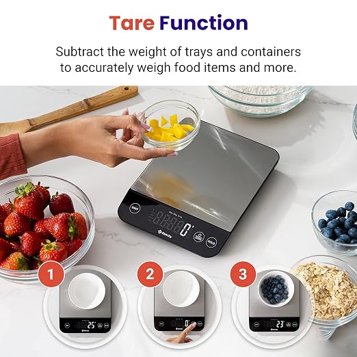Etekcity 22lb Food Nutrition Scale, Smart Calorie Calculator, Waterproof