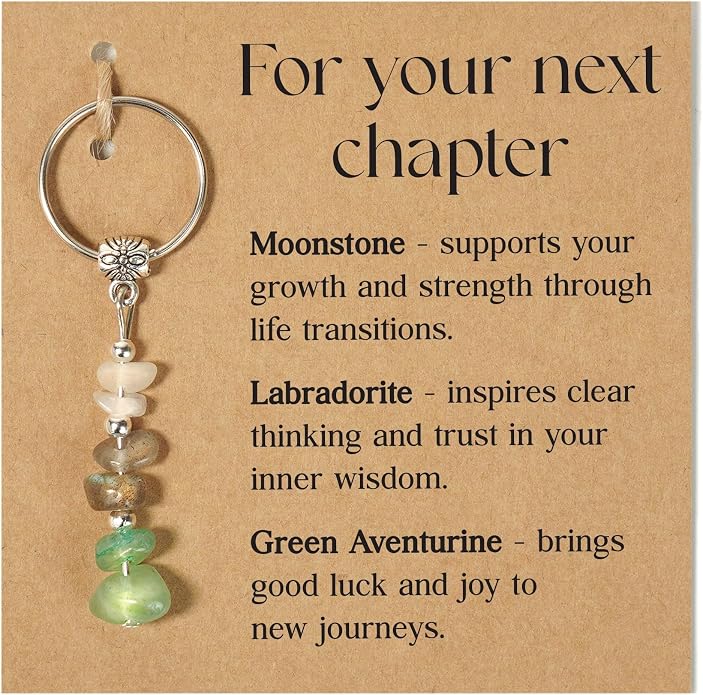 Sensemory Retirement Gift For Woman Keychain, Coworker Leaving Gifts For Teacher, Nurse, Daughter Graduation, College Gift, Farewell, Promotion, New Job Key Chains, Friend Going Away Stocking Stuffers