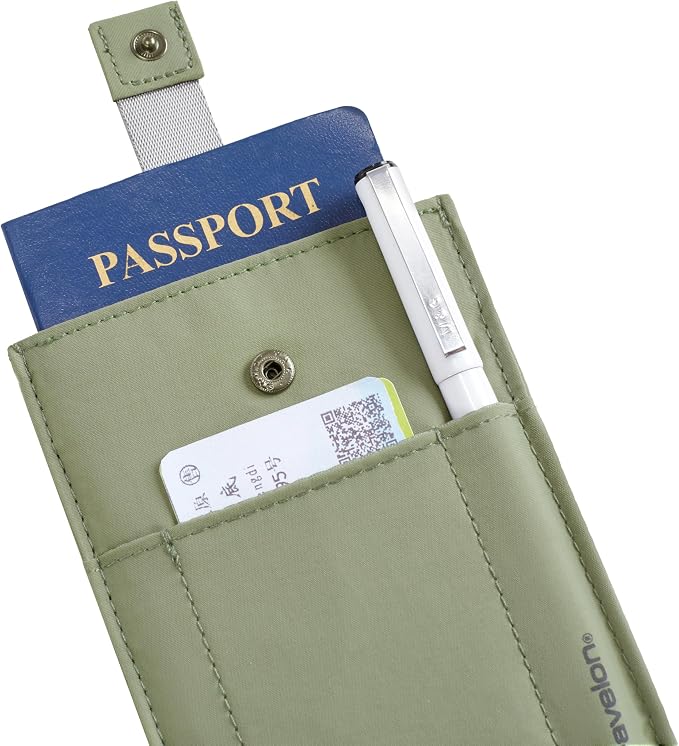 Travelon RFID Blocking Pull Up Passport holder