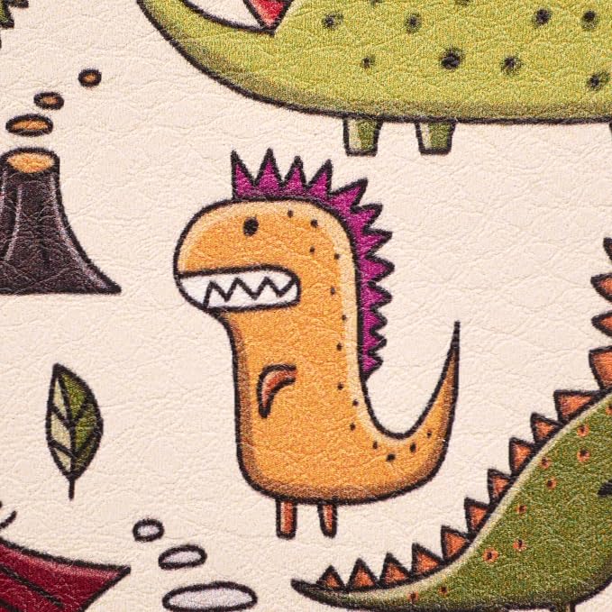 Passport Cover for Kids, Women and Men, Cute Travel Passport Holder (Dinosaur Pattern)
