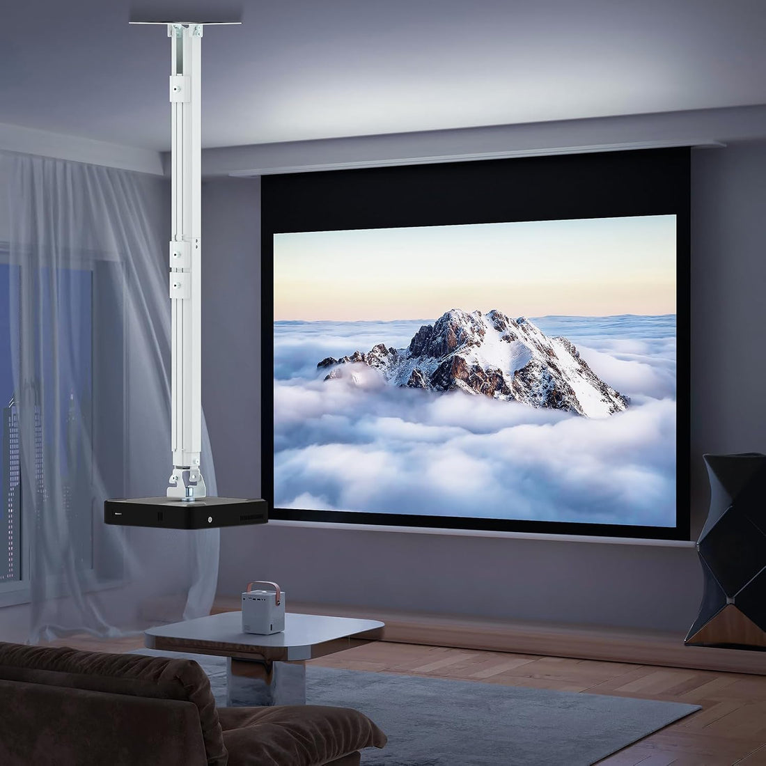 Precision Overhead Mounting: The Ultimate Long-Reach Projector Mount