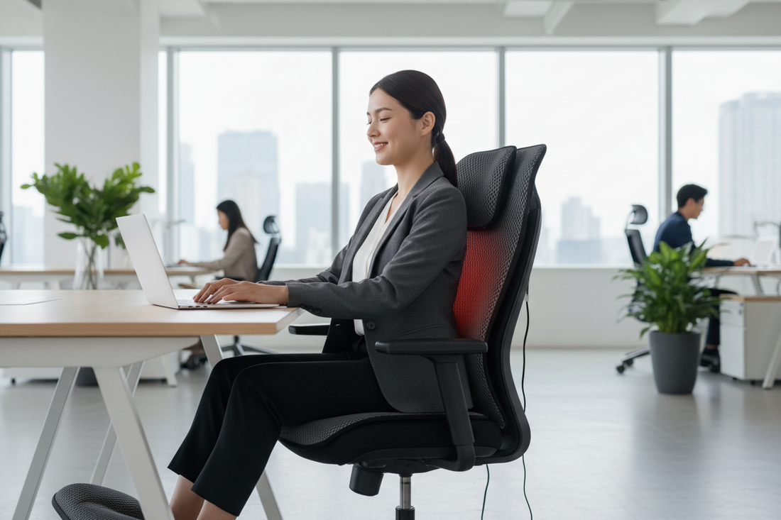 A Massage Cushion That Brings Relief Home—Whenever You Need It
