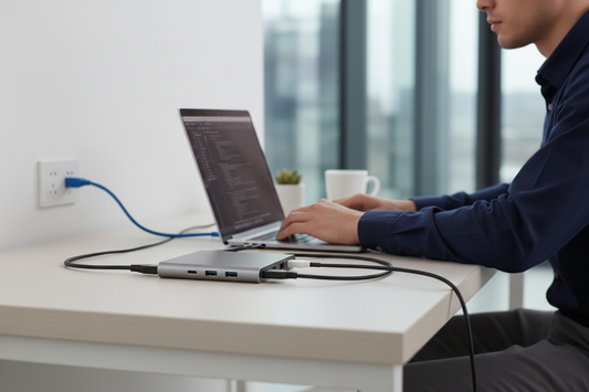 The One USB C Hub That Turned My Laptop Into a Full Workstation