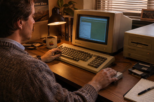 Experience Tactile Precision, Retro Aesthetics, and Glass-Surface Tracking