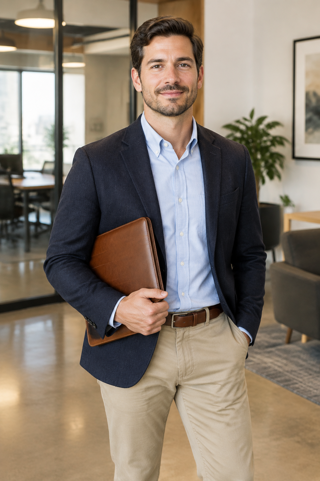 Command the Room with Executive Organization and Timeless Leather Craftsmanship