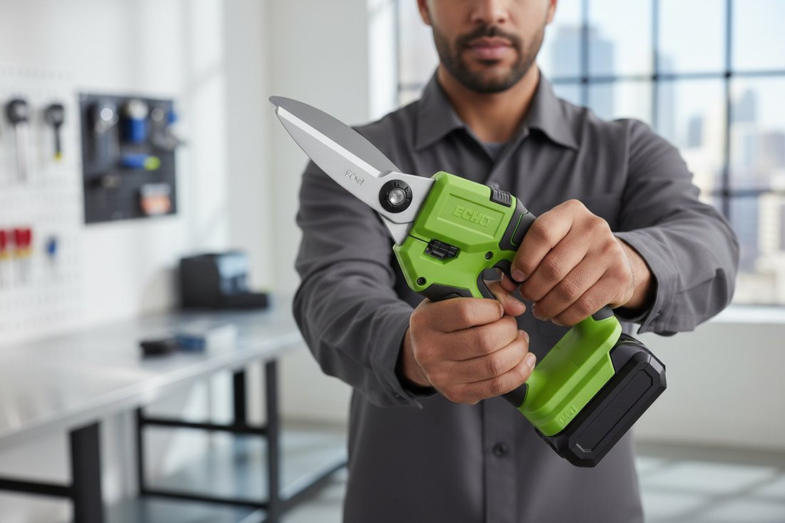 Cut Faster and Easier with Cordless Electric Scissors