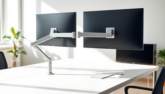 Elevate Your Home Office with a Dual Monitor Arm: Unlock Productivity and Comfort
