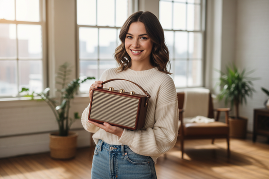 The Little Retro Speaker That Makes Every Moment Feel Like a Memory