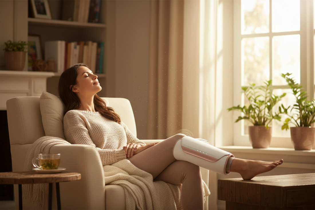 Comfort On Demand: The Cordless Leg Massager That Fits Your Day