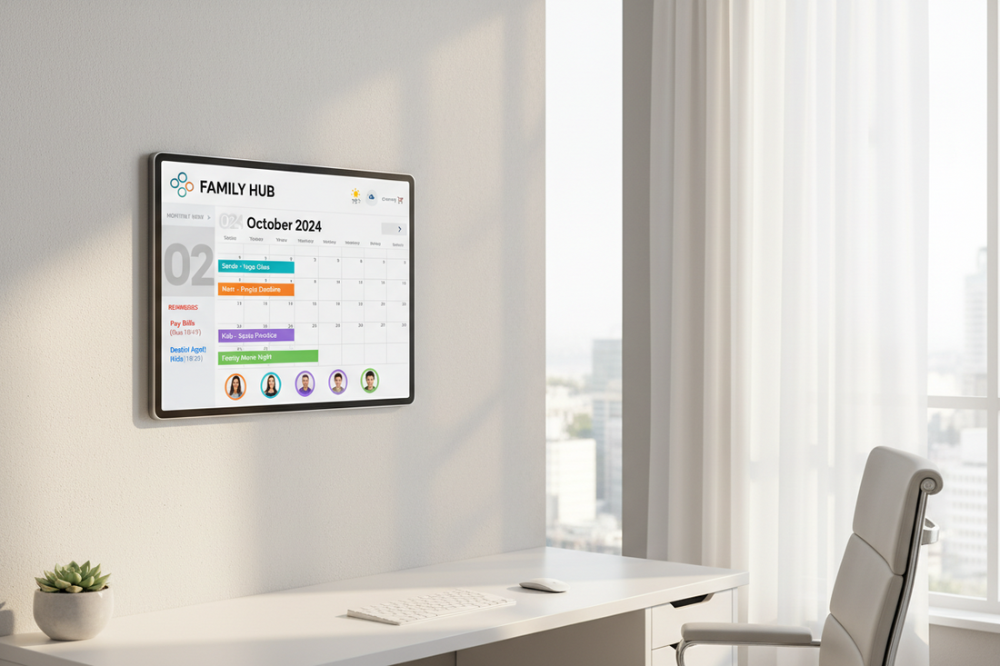 How a Smart Digital Family Calendar Can Simplify Busy Household Life